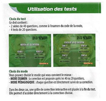 Test du  code de la route pour les séniors ENPC EDISER   - Copyright, reproduction interdite  -  Prev2r