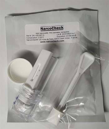 TEST SALIVAIRE THC NARCOCHECK