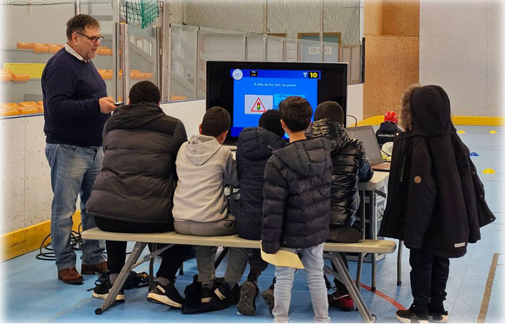 Buzzer quiz sécurité routière pour les enfants - Reproduction interdite -Prev2r