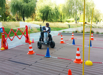  Parcours de simulation de conduite après usage de produits stupéfiants avec karting et lunettes de simulation ALCOVISTA